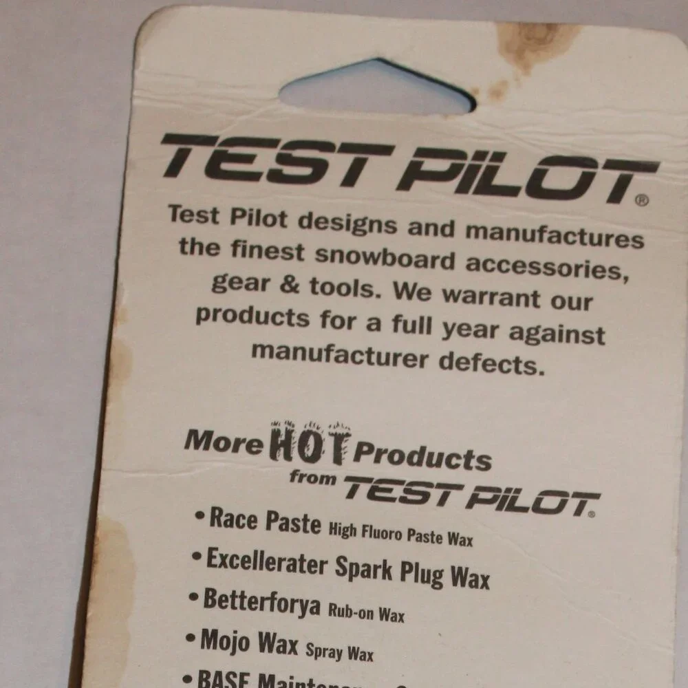 Test Pilot Performance Parts Super Board Hangers PN 10070 Made in USA Snowboard